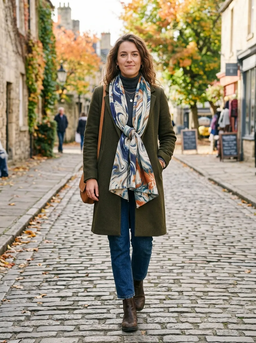 The Marble Effect Scarf