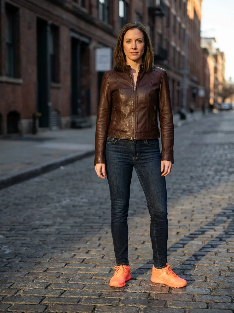 Brown Leather Accents