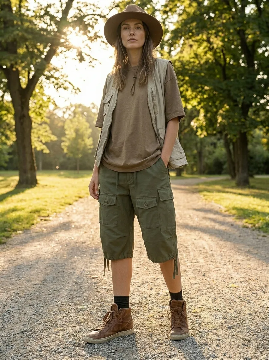 The Drawstring Cargo Shorts