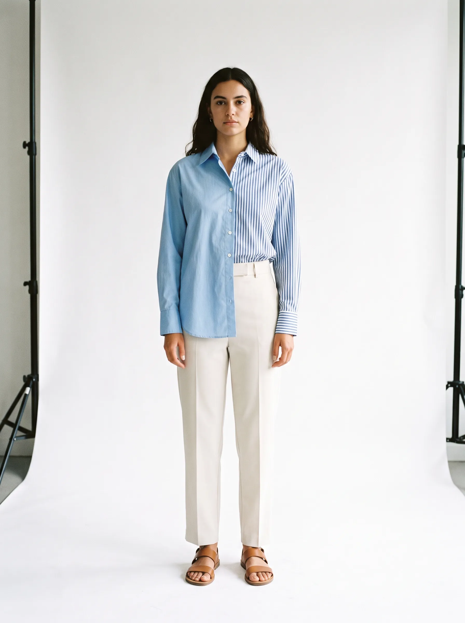 The Contrast Patchwork Top