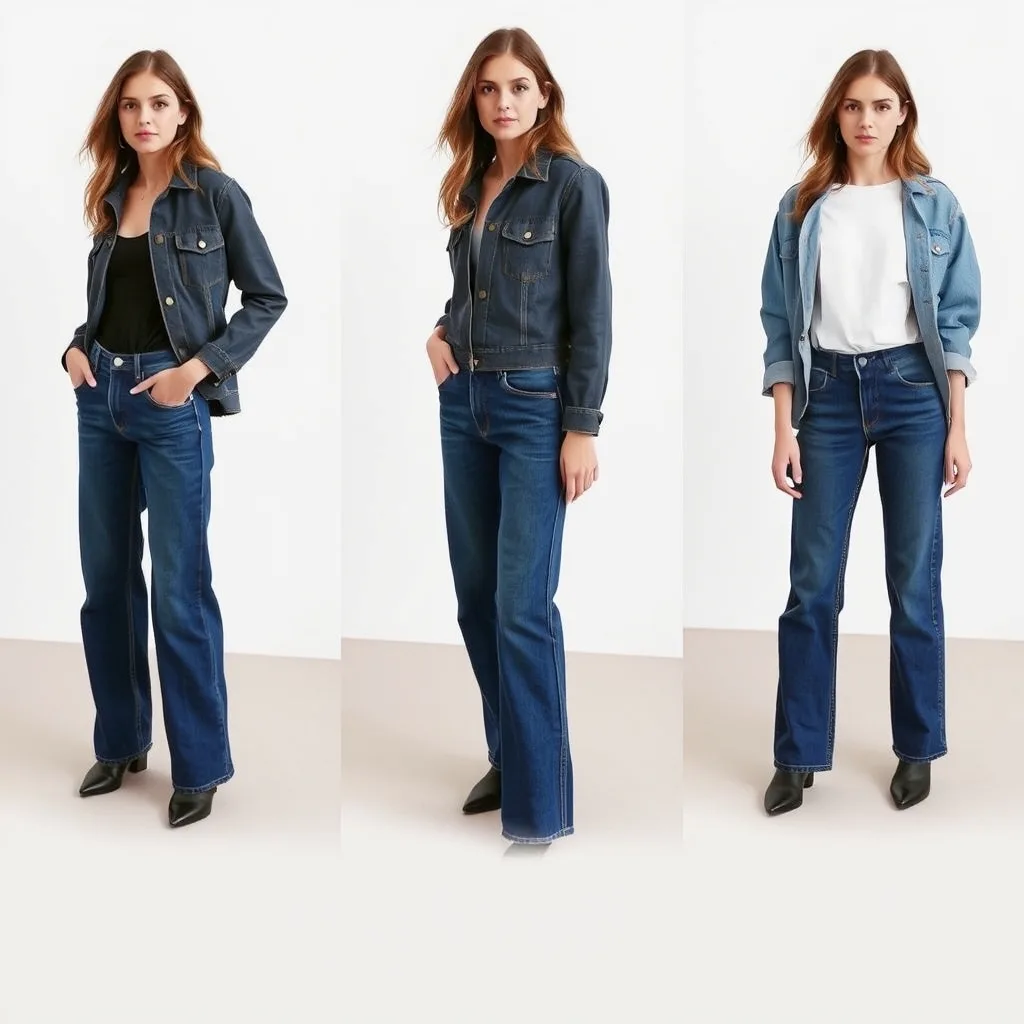A person wearing baggy jeans with pointed toe boots. The footwear choice adds length and structure to the overall outfit.