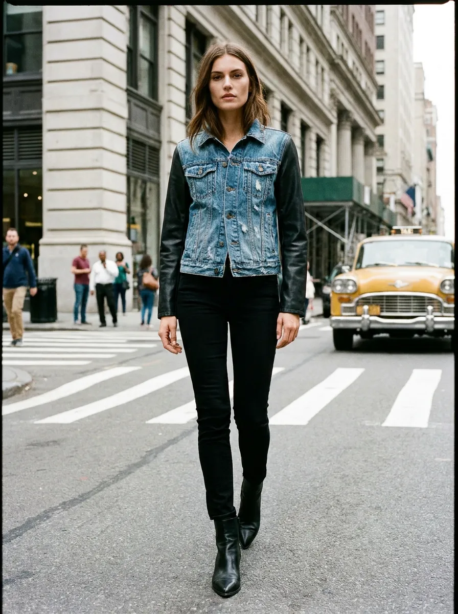 13 Upcycled Denim Jacket Ideas