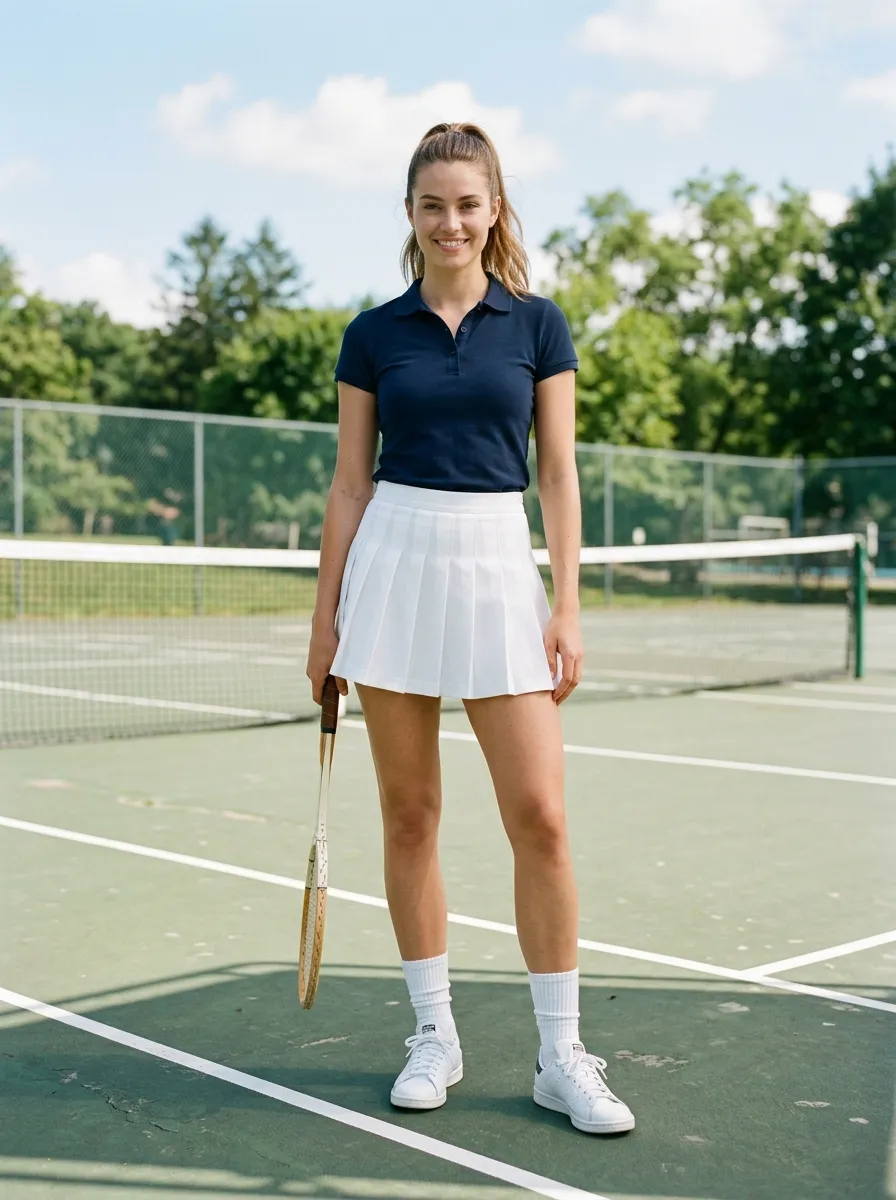 Pleated Tennis Skirt