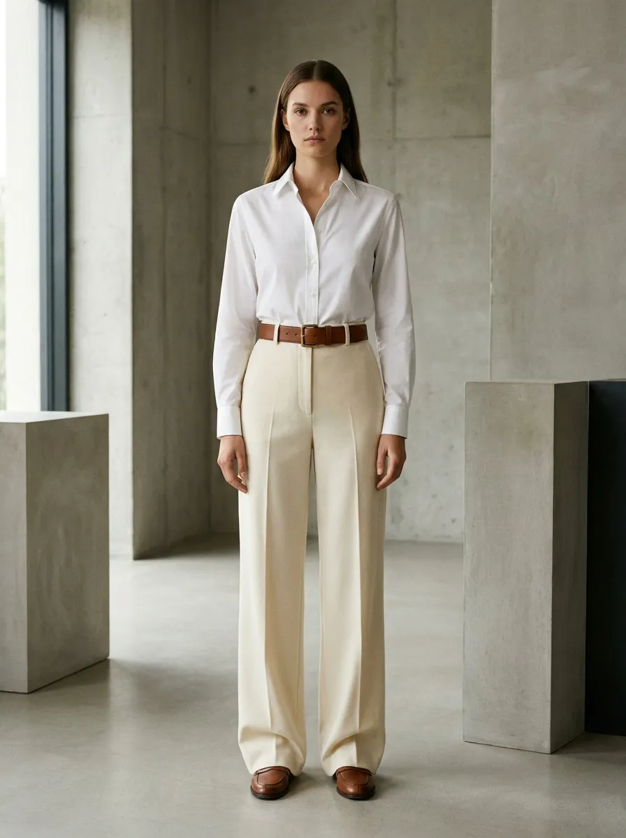 Wide Leg Trousers
