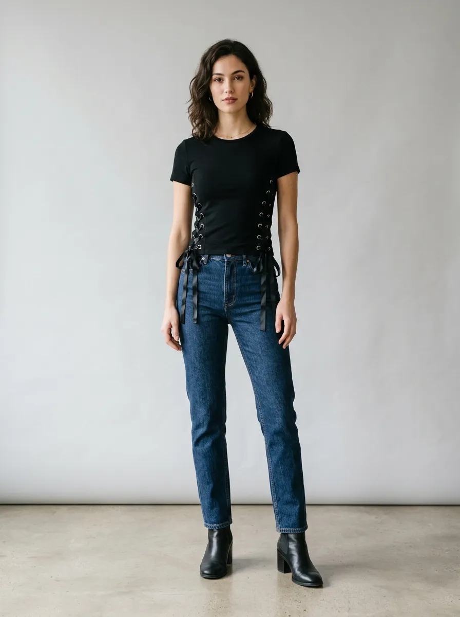The Lace Up Sides