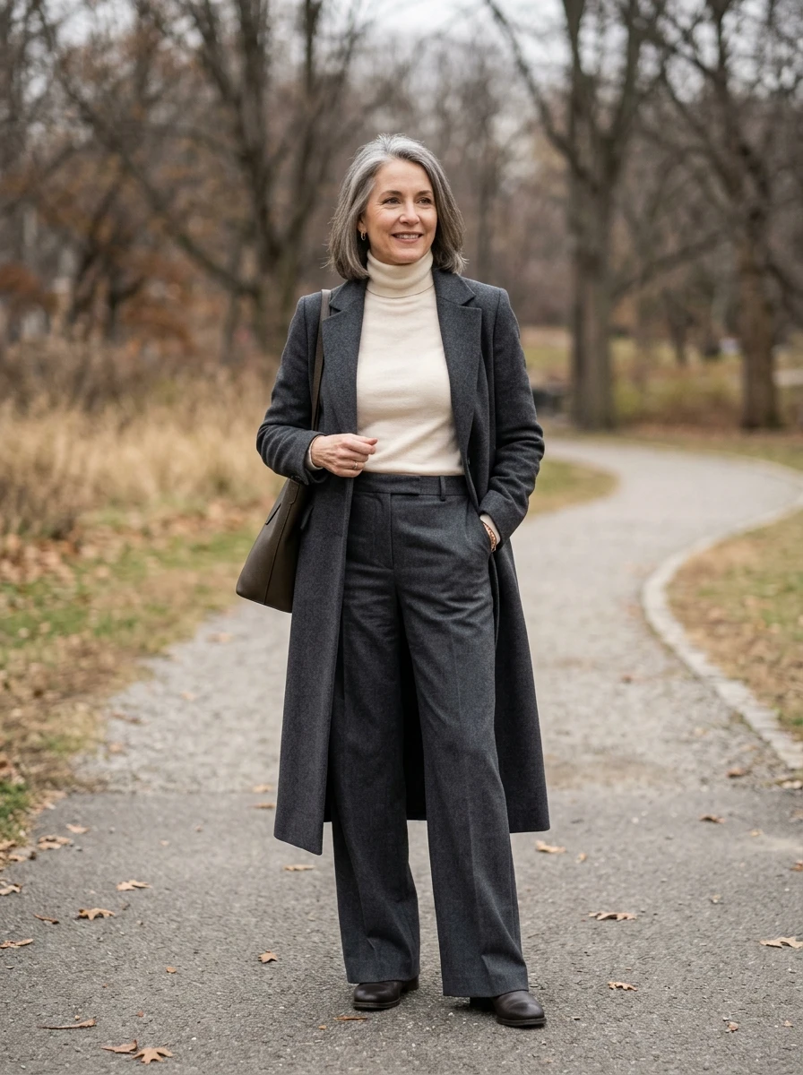 17 Chic Casual Winter Outfits for Women Over 50