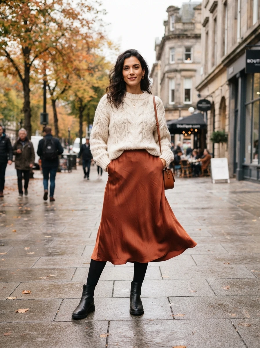 19 Cozy Chic Fall to Winter Casual Work Outfits for Women