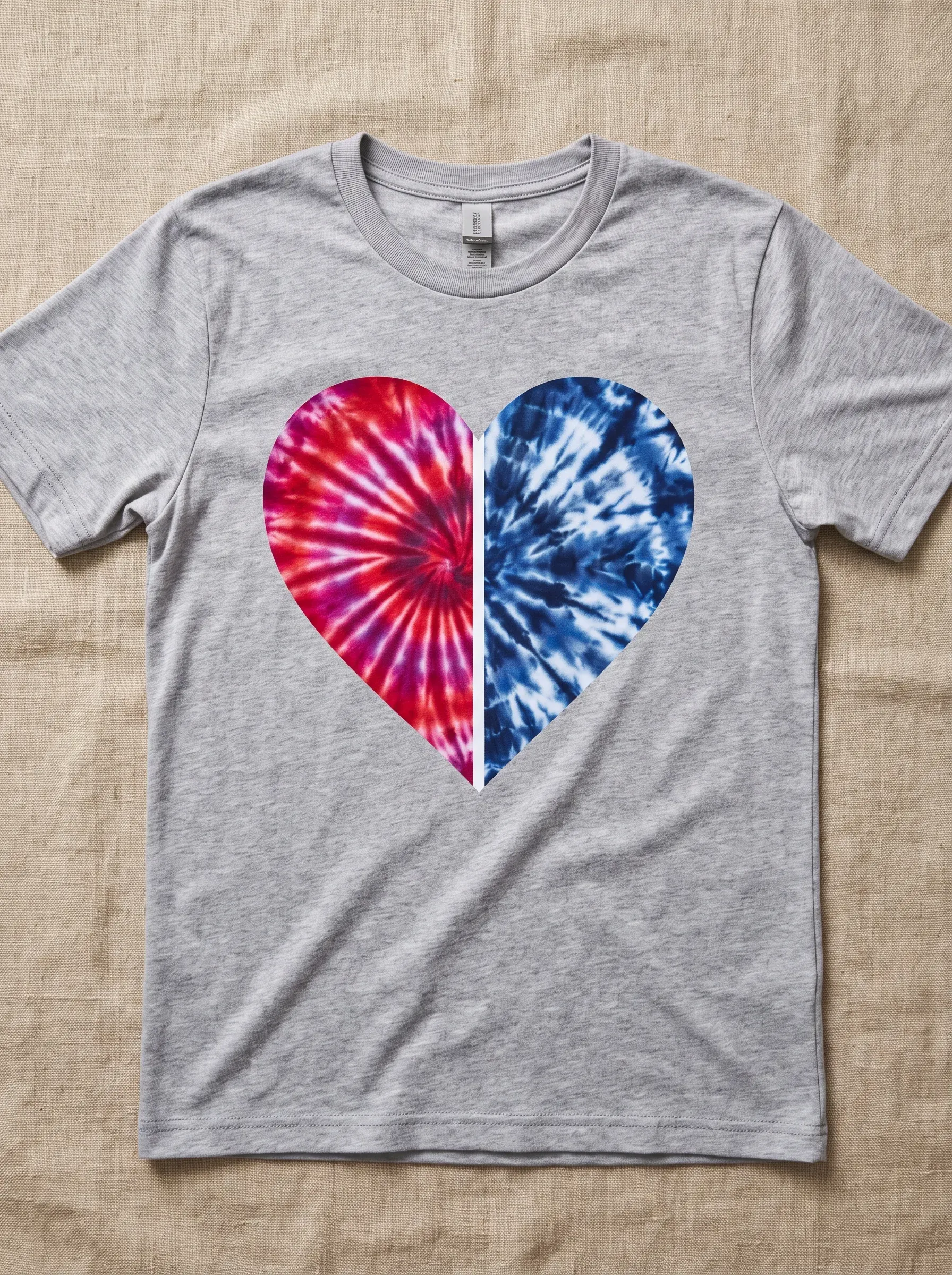 8 Heart Tie Dye Shirt Ideas for Summer DIY Projects