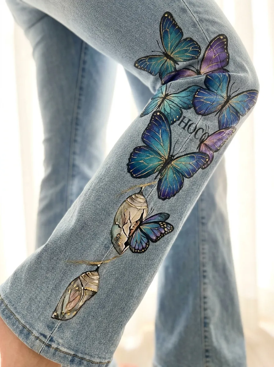 Hoco Jeans: 8 Painted Denim Ideas for Homecoming